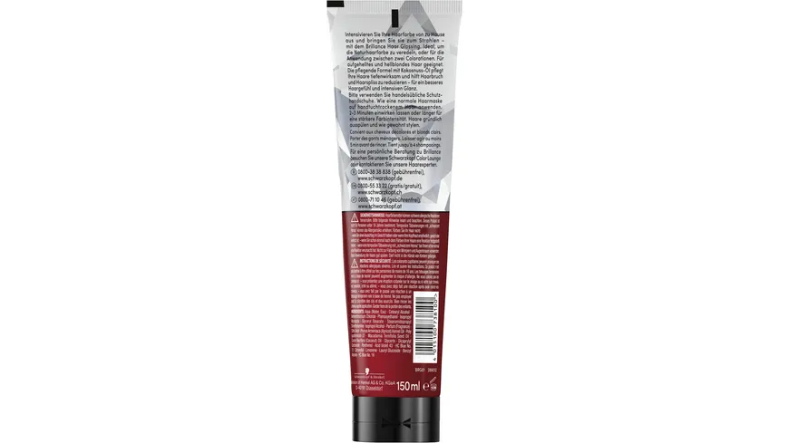 Schwarzkopf Brillance Glanz-Behandlung Haar Glossing 150 ml kühles blond - kühles blond