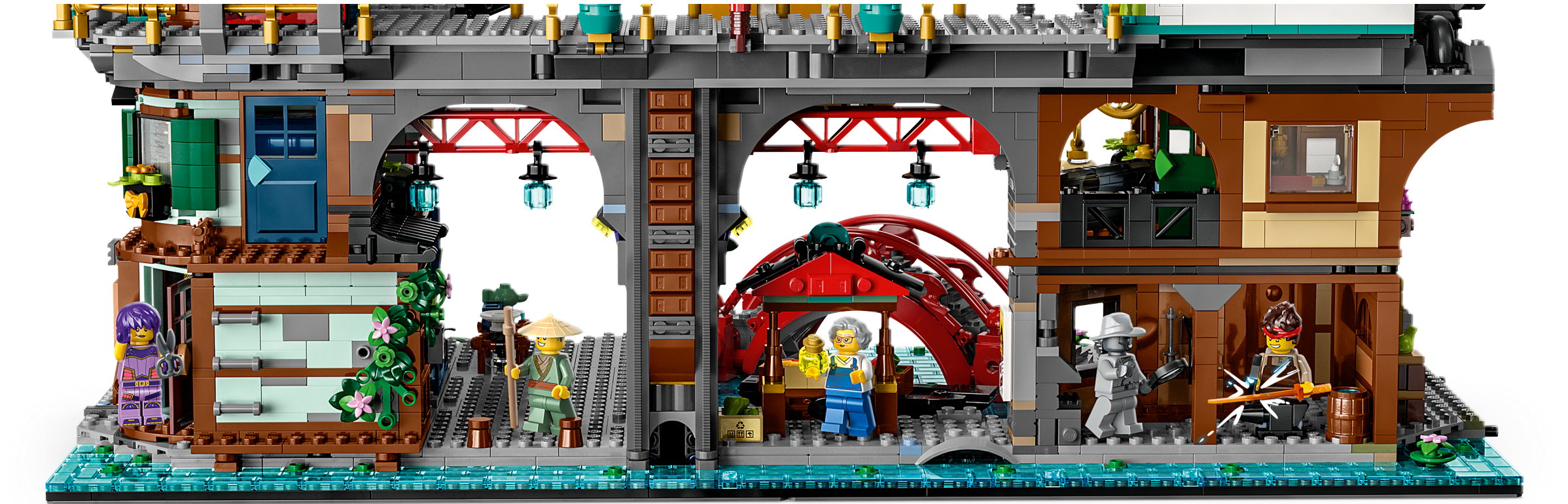 Die Märkte von NINJAGO® City 71799