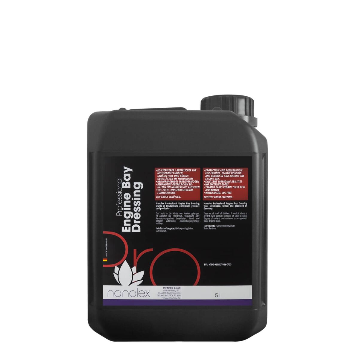Nanolex Professional Engine Bay Dressing Motorraumversiegelung 5L