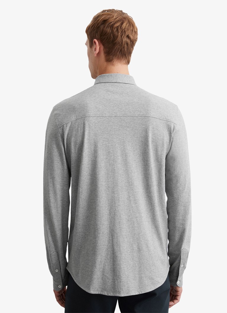 Camisa Marc O'Polo de corte regular com estampa mesclada.