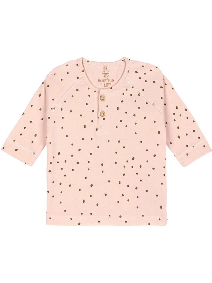 Lässig Longsleeve in Rosa günstig kaufen