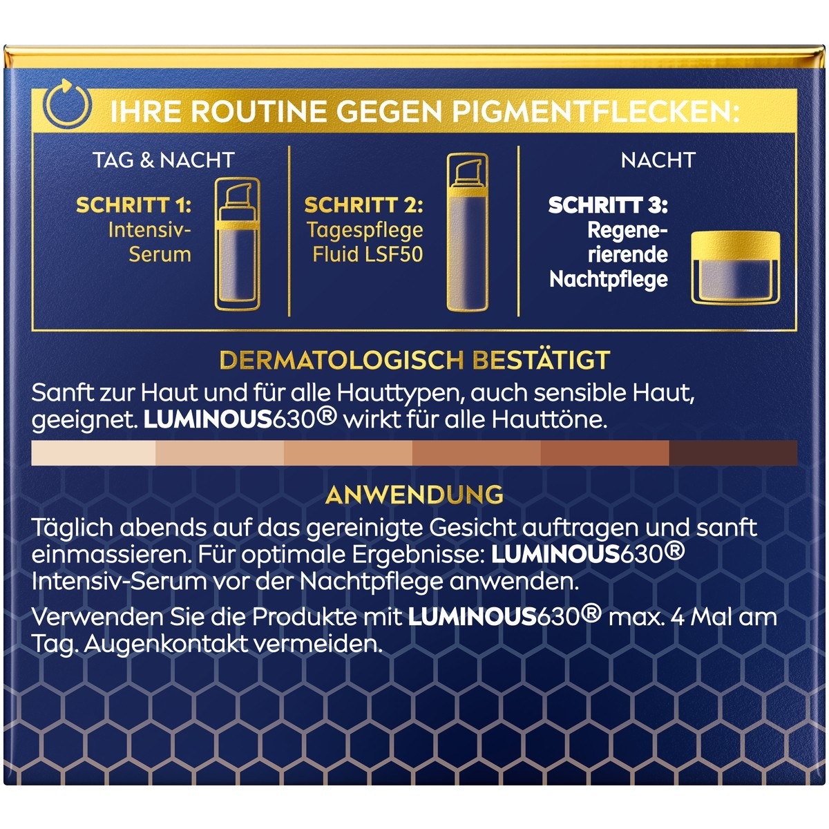 Cellular Luminous630 Anti Pigmentflecken Nachtpflege