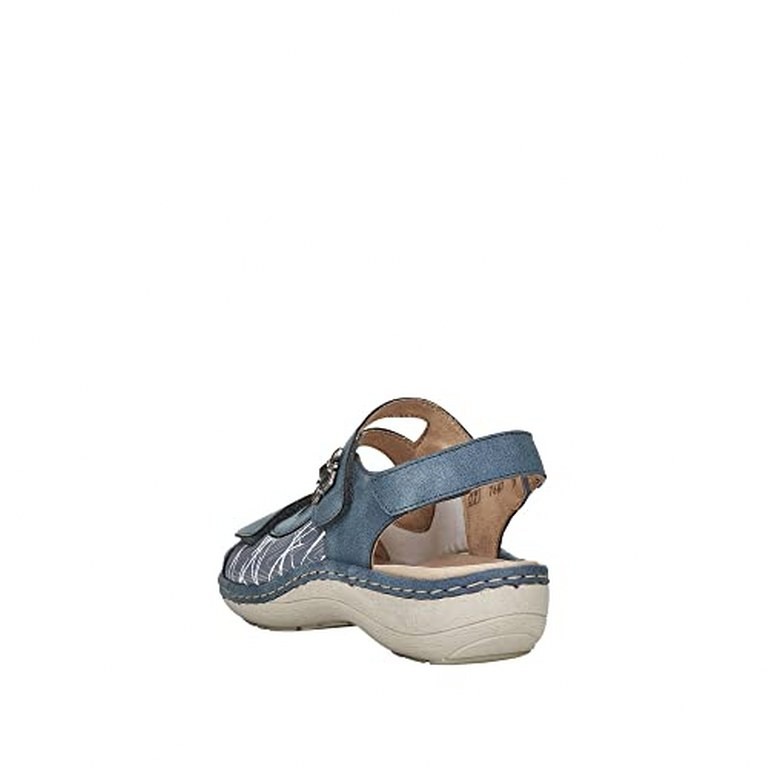 REMONTE Klassische Sandalen blau