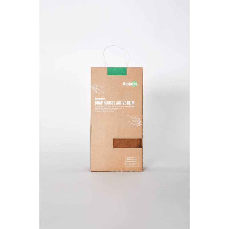 Drap housse TENCEL et Coton Bio 1 personne