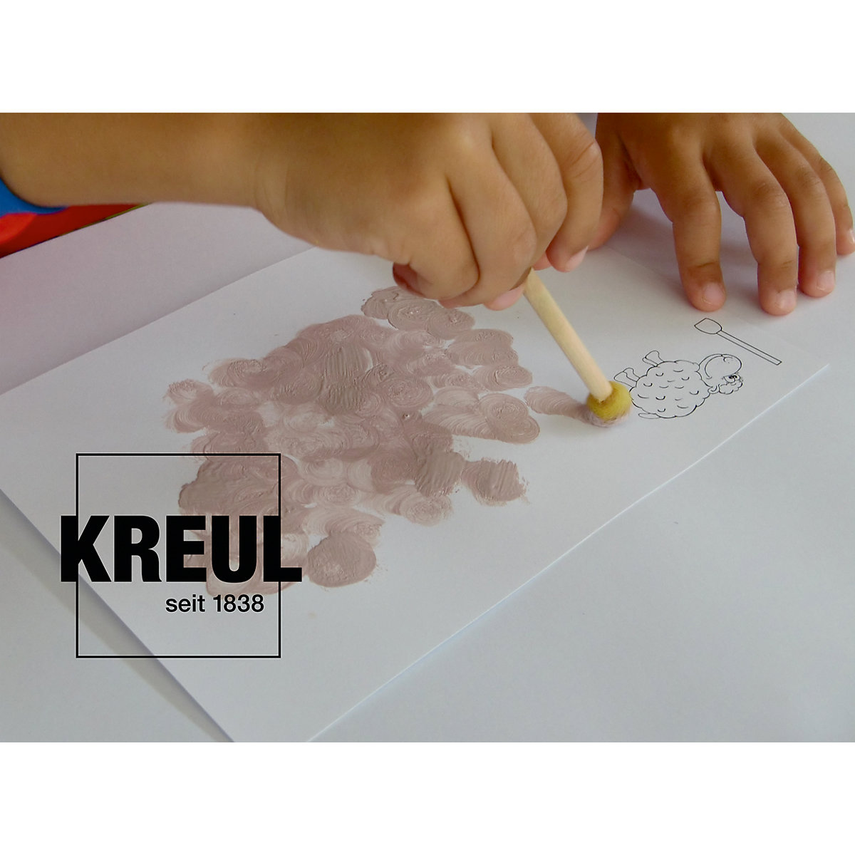 MUCKI FarbenSpielKiste Wir malen Stacheln, Fell und Schuppen