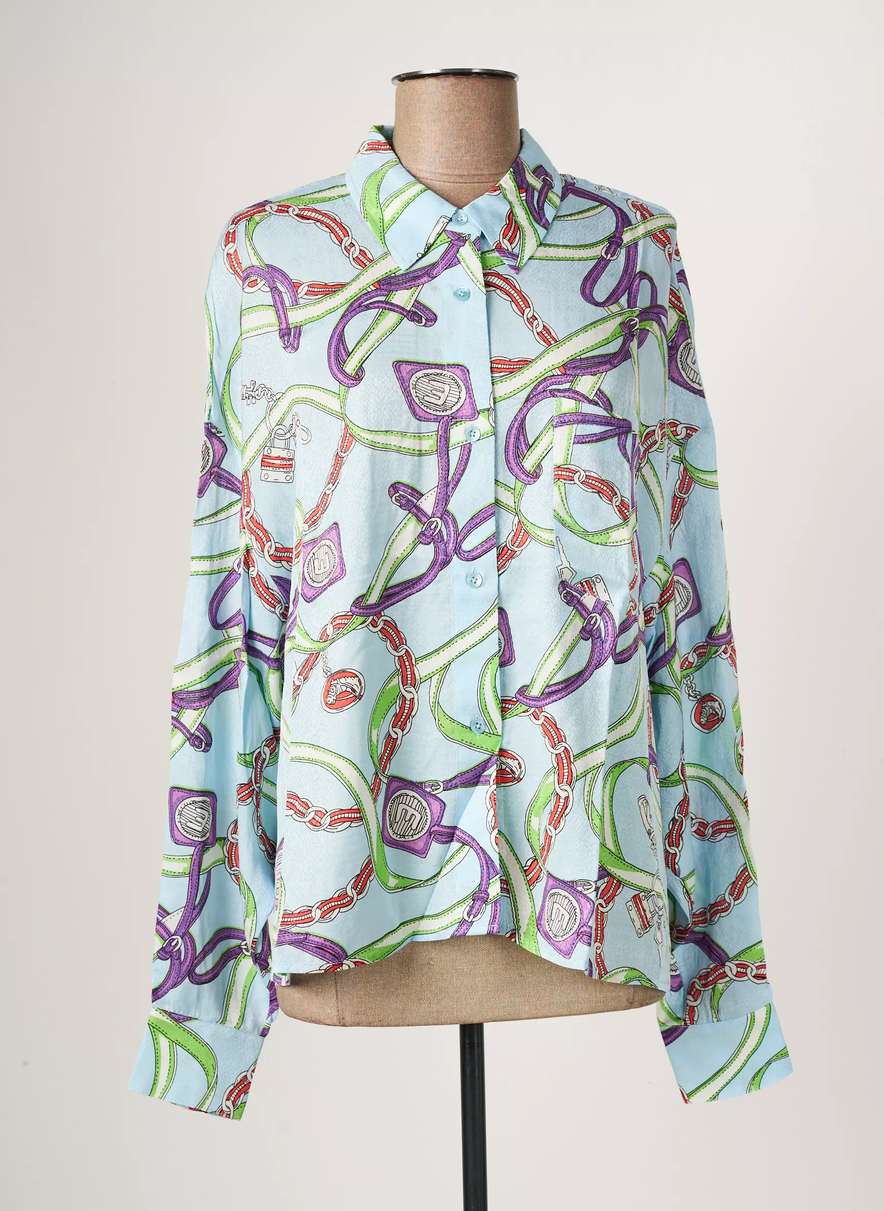 Essentiel Antwerp Chemisiers Femme couleur bleu