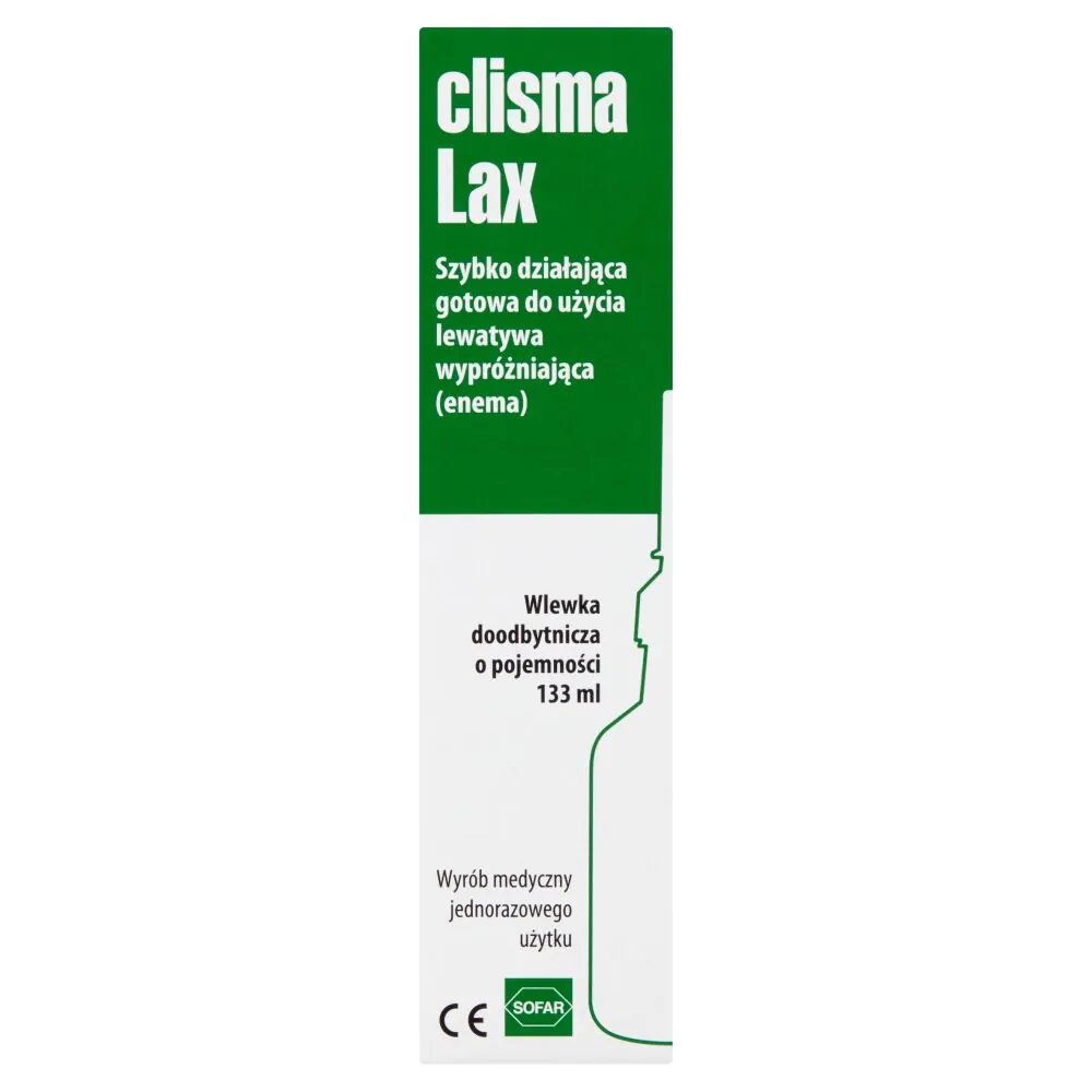 Κλύσμα μιας χρήσης Clisma Lax