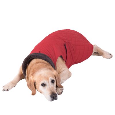 Hundemantel Steppmuster