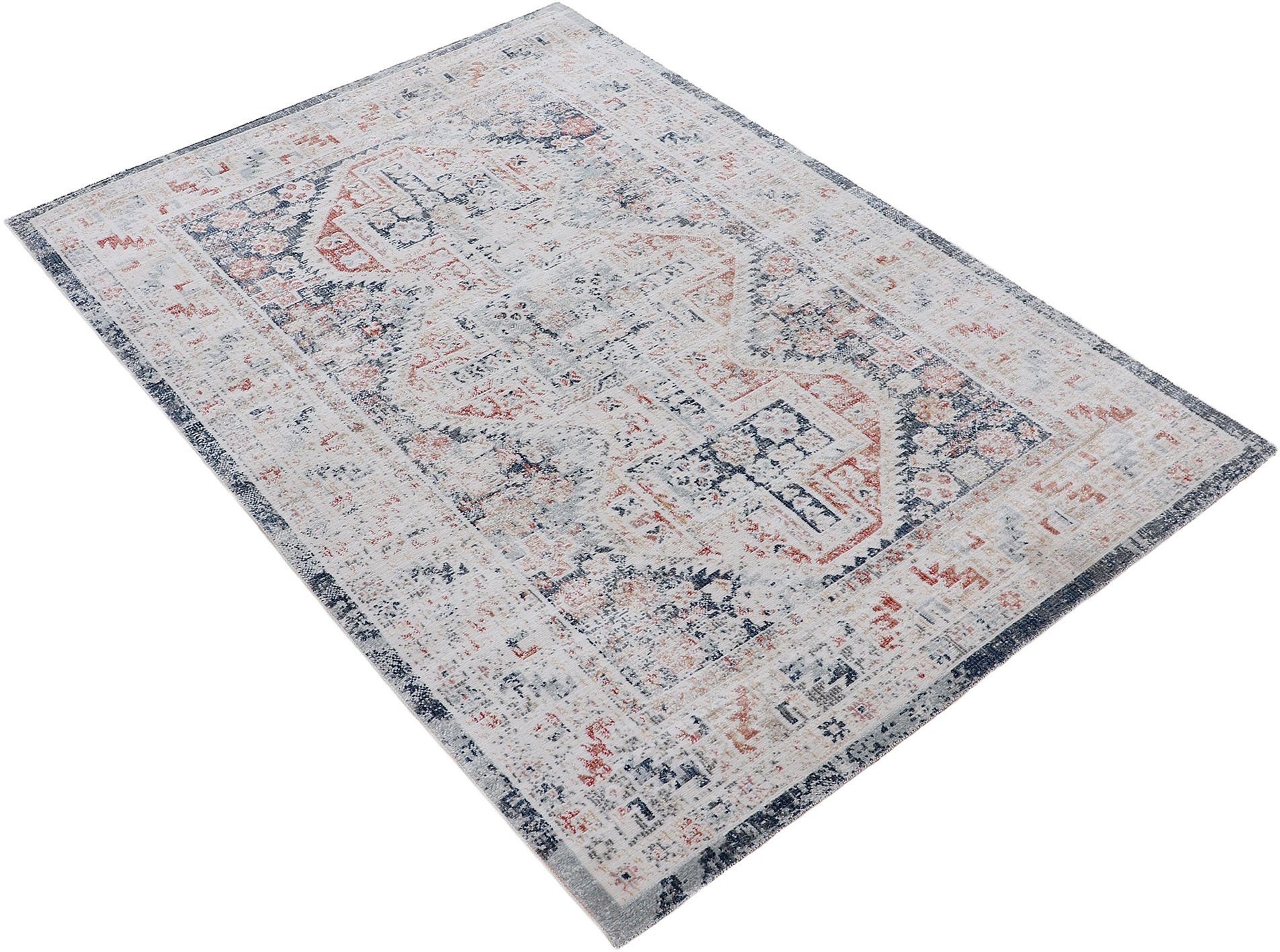 Teppich Rina, carpetfine, rechteckig, Höhe: 3 mm, Orient Vintage Look