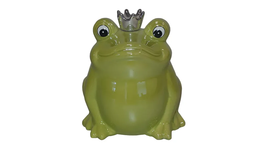 TRENDSHOP Spardose Froschprinz