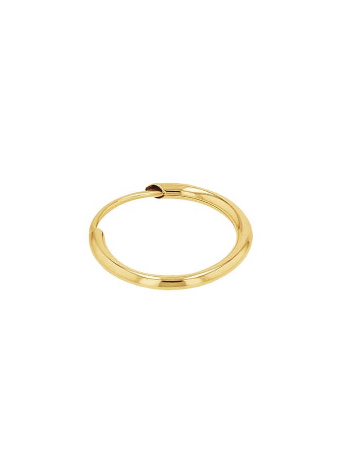 Amor Single Creole Gold 375/9 ct in Gold günstig kaufen onesize