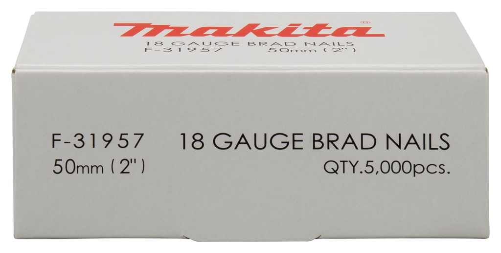 Akcesoria Makita F-31957 Brad 50mm ocynkowany do Makita DBN500/AF505N/AF550H