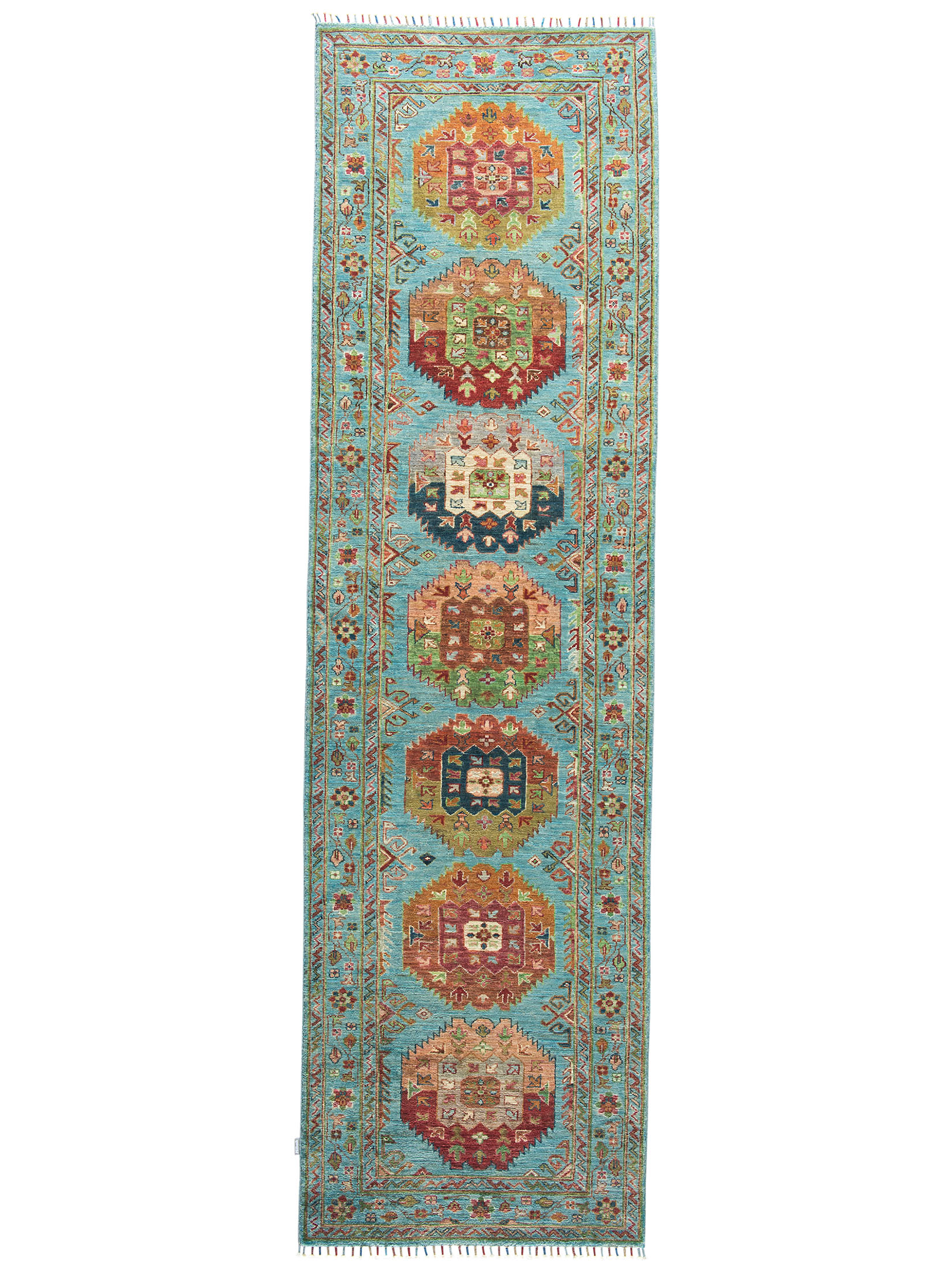 Kazak Ghazni ca. 83 x 288 cm, Unikat / Einzelstück