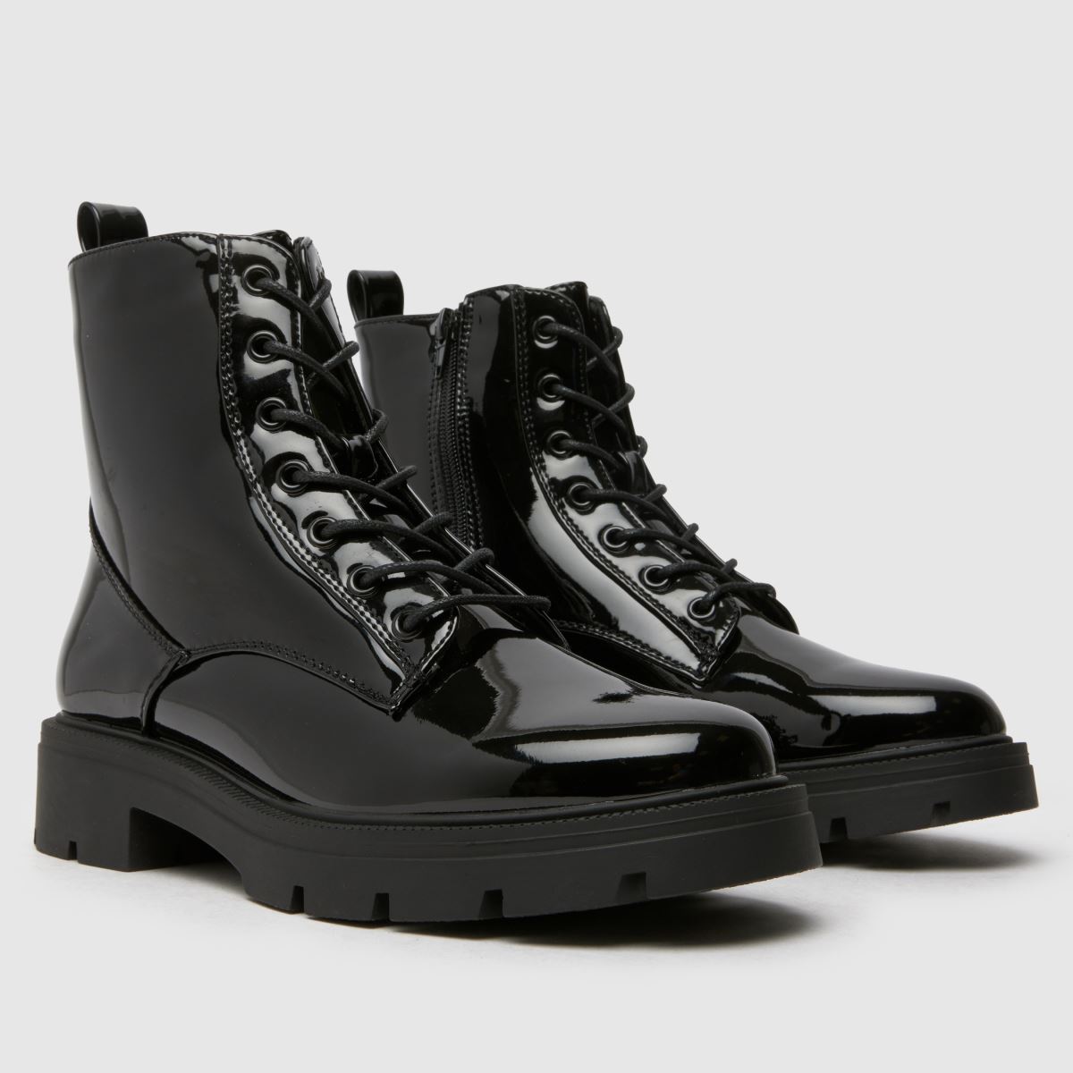 Schuh – Andria – Svarta snörstövlar