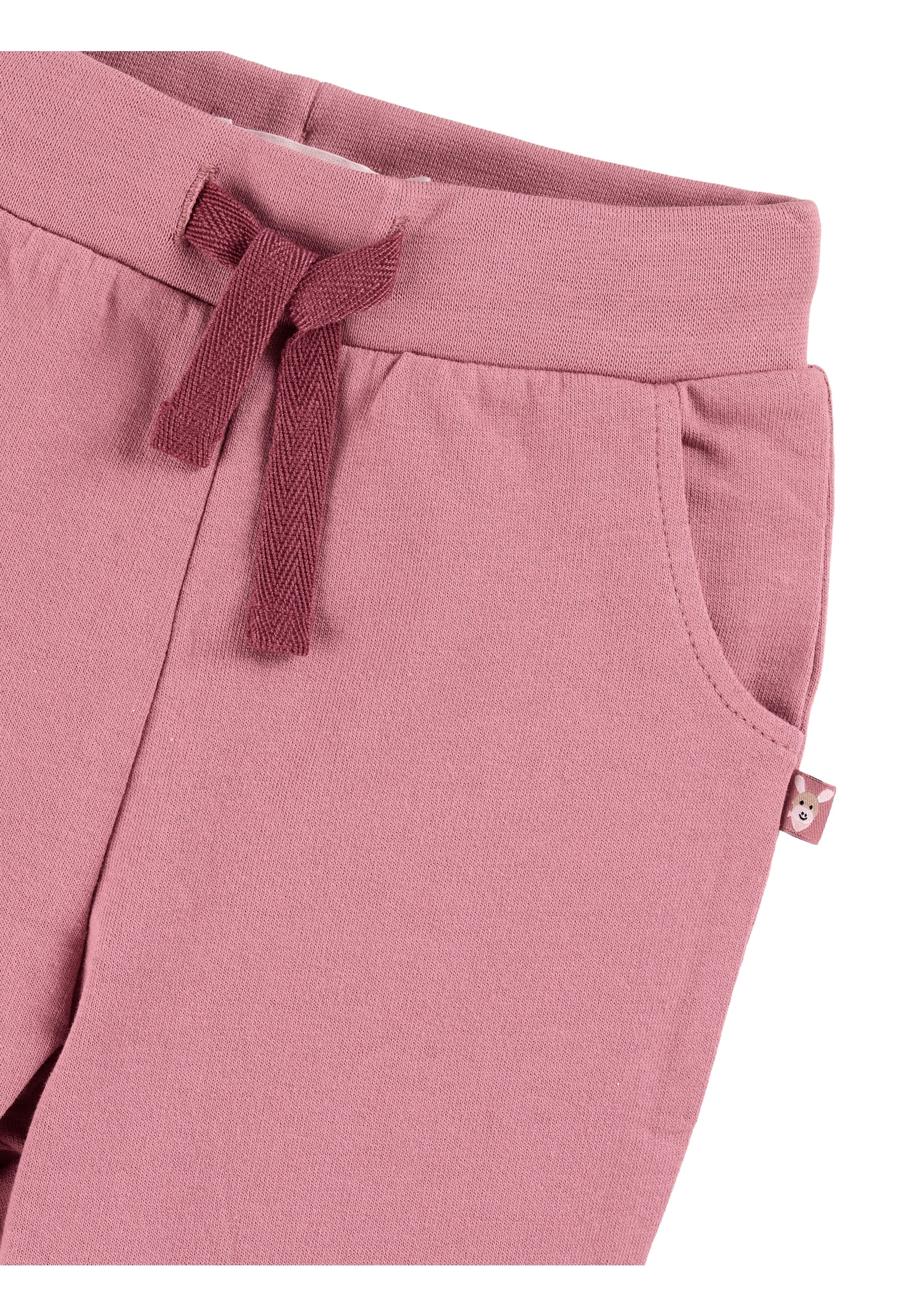 GOTS Hose aus leichtem Sweat mit Esel Emmi Patch