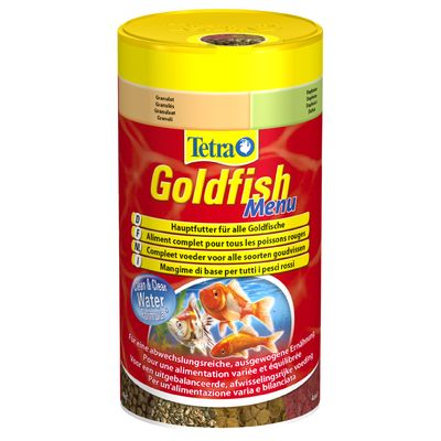 Tetra Goldfish Menu