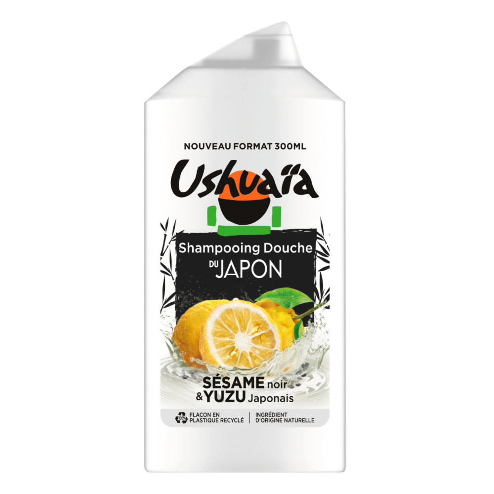 ushuaïa Ushuaïa Shampooing Douche Sésame & Yuzu300ml Shampooing Douche Sésame & Yuzu