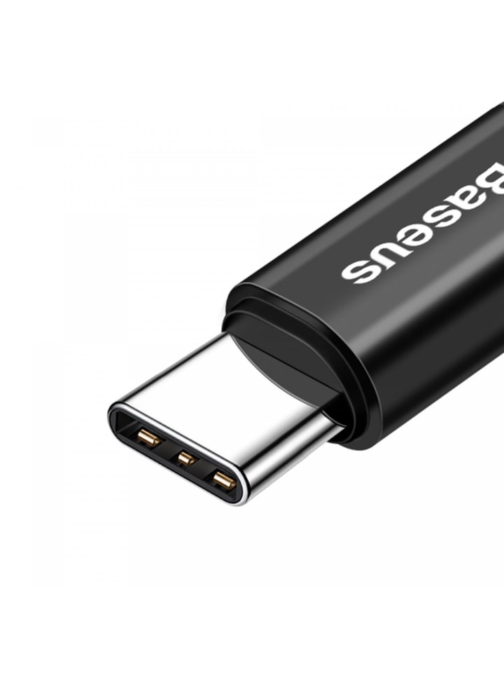 Baseus Baseus Fish Eye Ladekabel Datenkabel USB-A zu USB-C in Schwarz günstig kaufen onesize