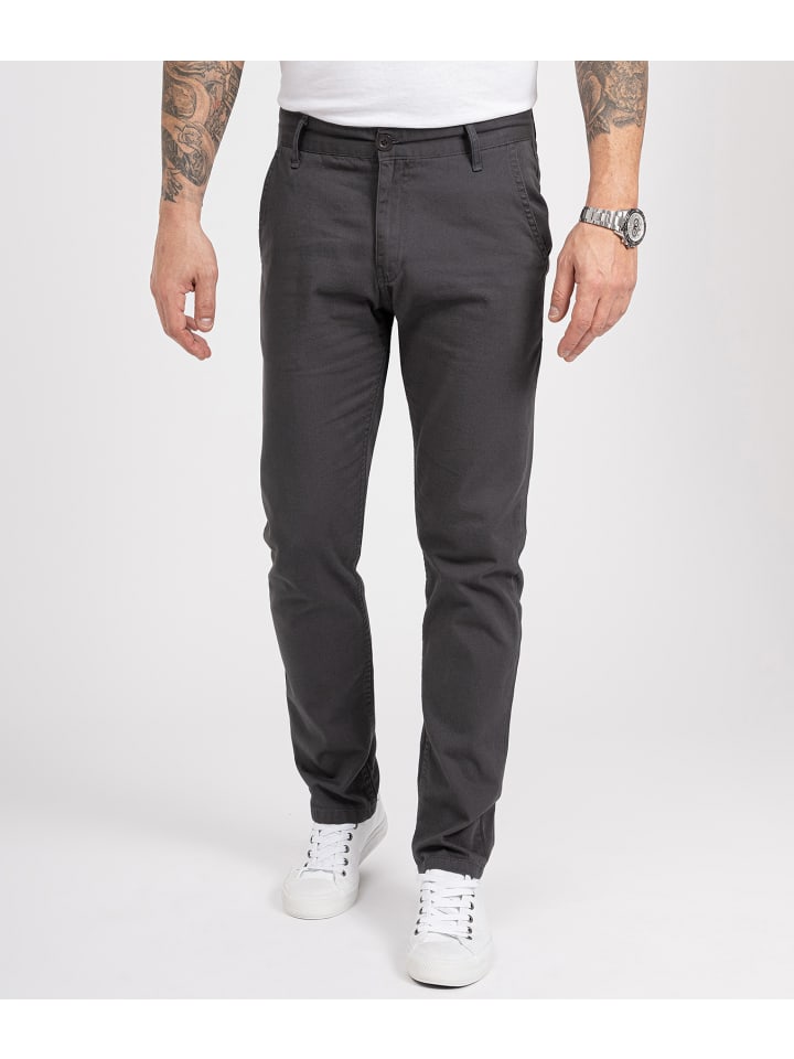 Rock Creek Chino in Dunkelgrau günstig kaufen