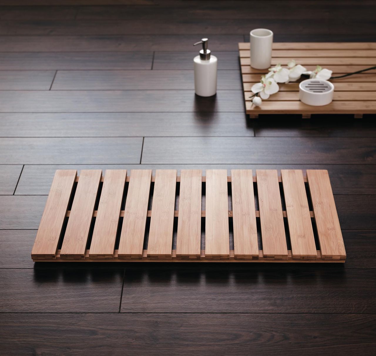 Ridder Holzvorlegerost Grating, ca. 38x72 cm, natur, Bambus