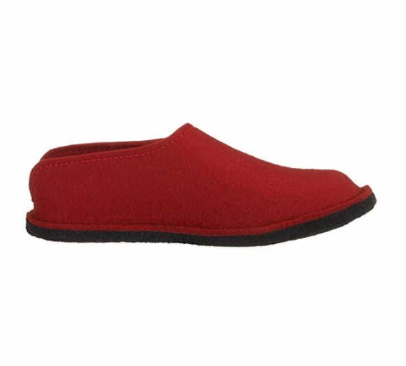 HAFLINGER Hausschuhe rot Flair Smily