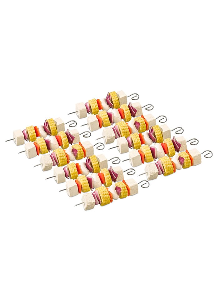 Buddy's Bar Spieße, 12er Set Länge: 21 cm Edelstahl (AISI 201) Flachmaterial mit Ringgriff günstig kaufen onesize