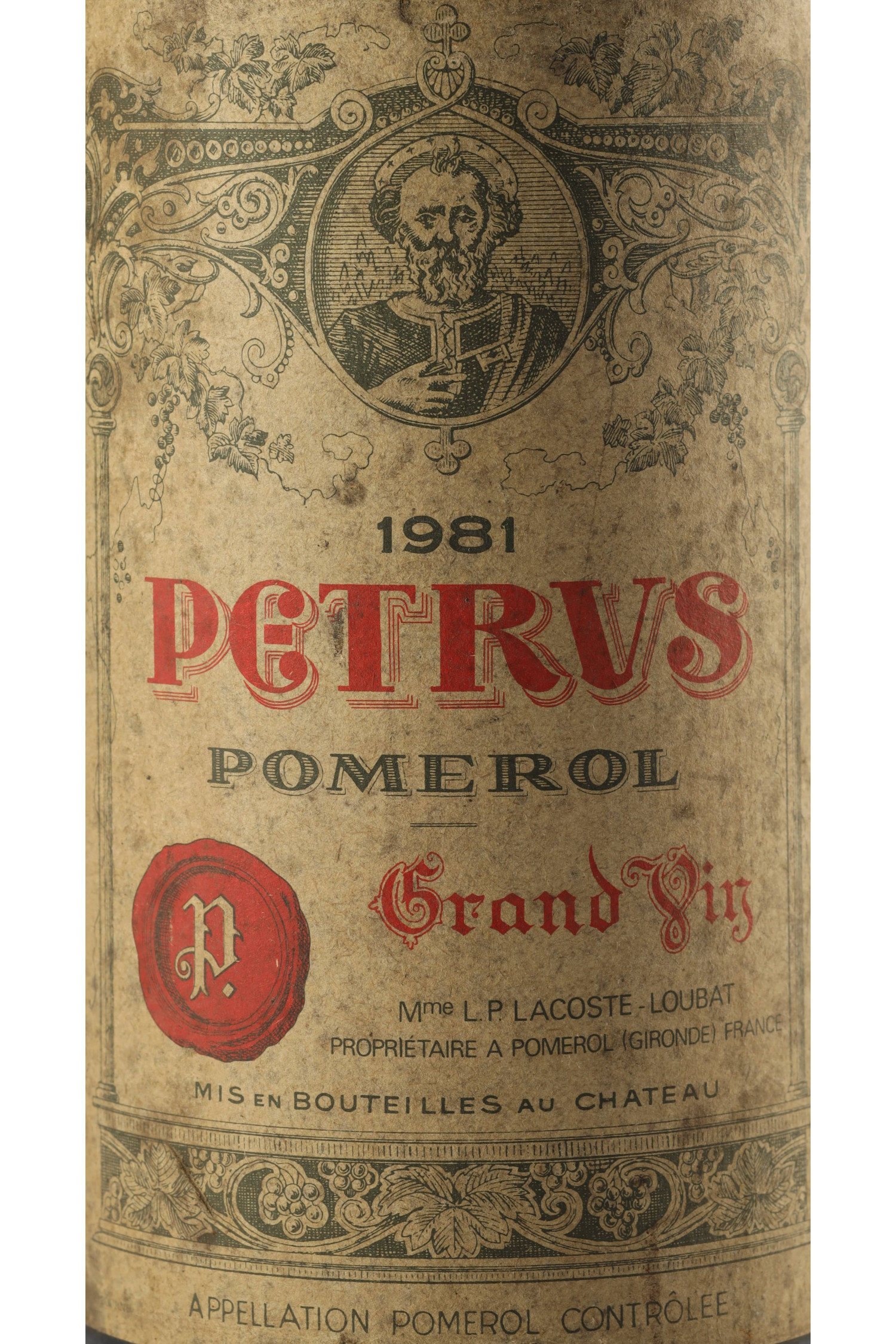 Petrus 1981, Pomerol