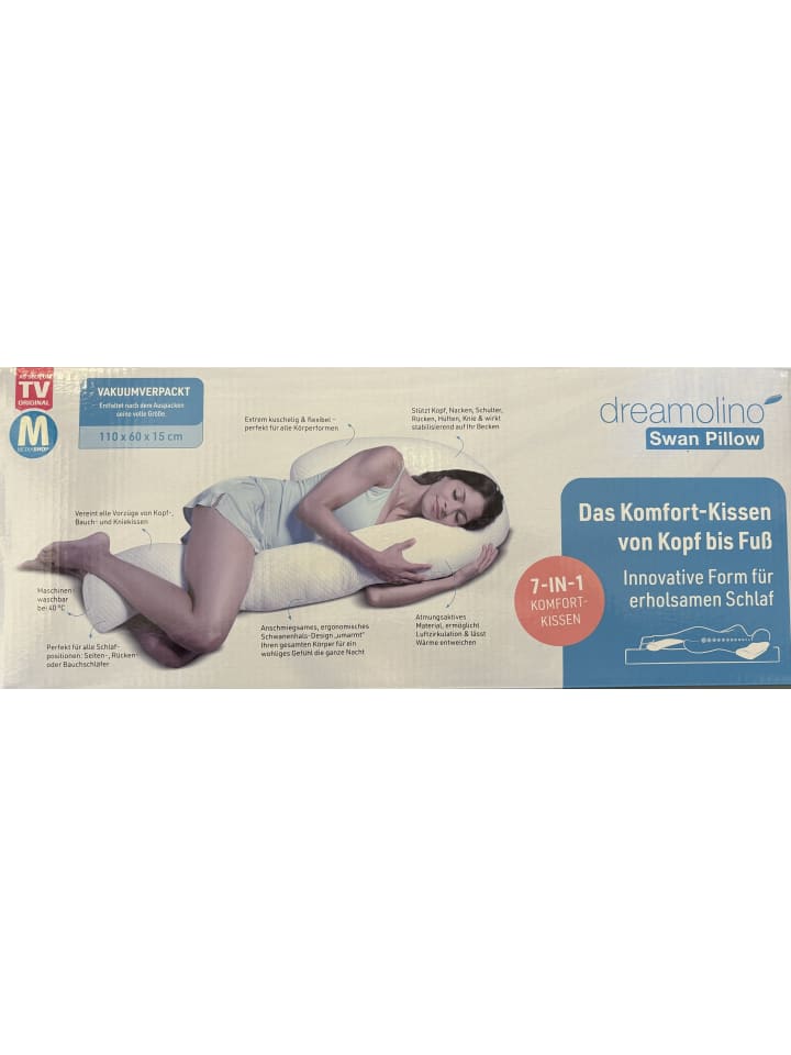 Dreamolino Kissen Swan in Weiß günstig kaufen onesize