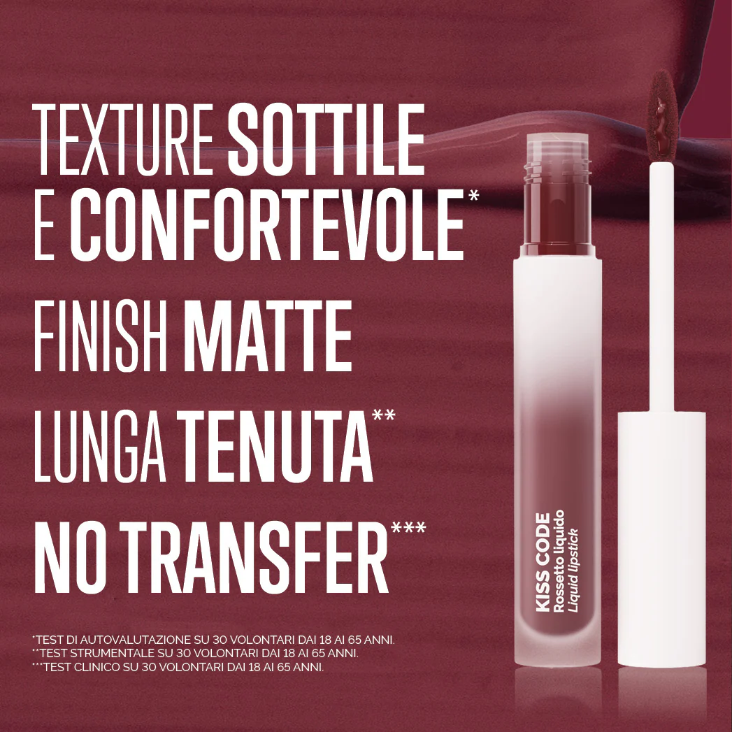 KISS CODE Lips - Batom, Batom Matte