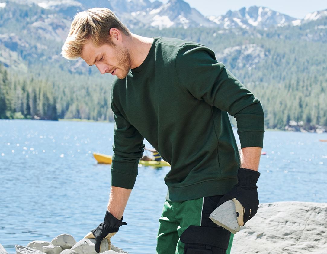 e.s. Sweatshirt poly cotton