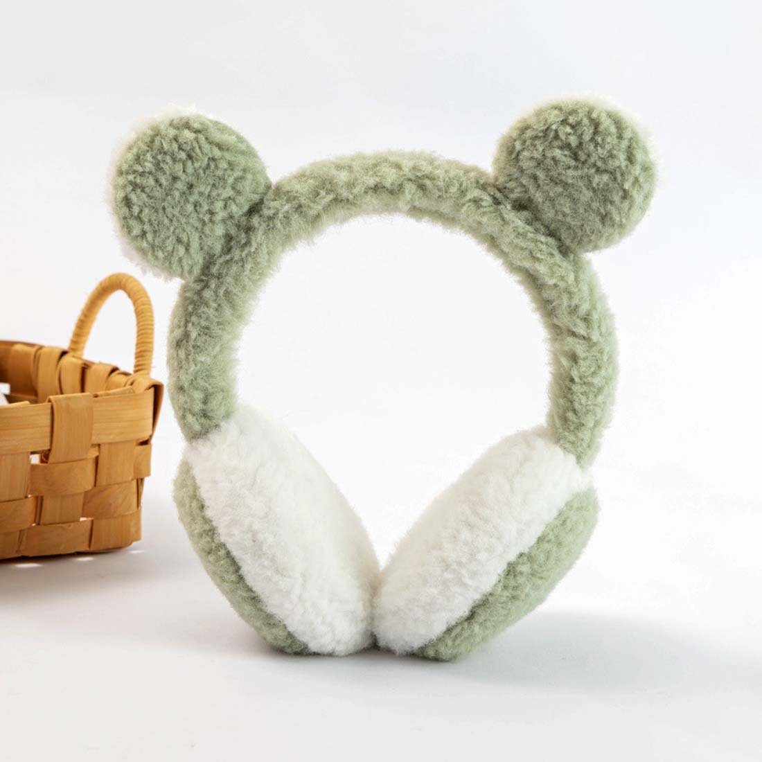 FIDDY Ohrenwärmer Niedliche Wärmekopfhörer, Kinderplüsch-Frostschutzohren (1-St)
