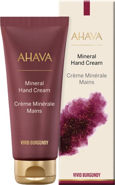 Ahava Vivid Burgundy Mineral Hand Cream Handcreme