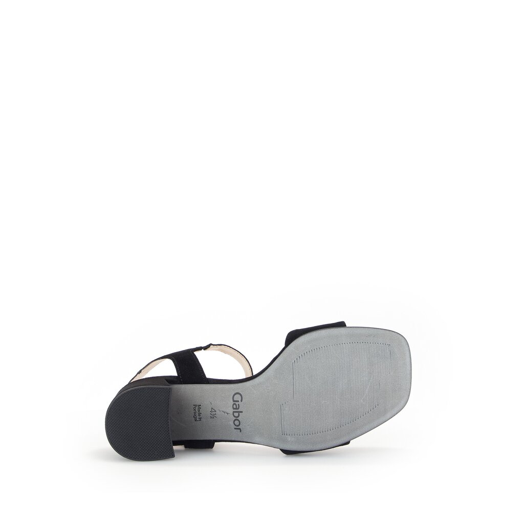 Gabor comfort Riemchensandale schwarz