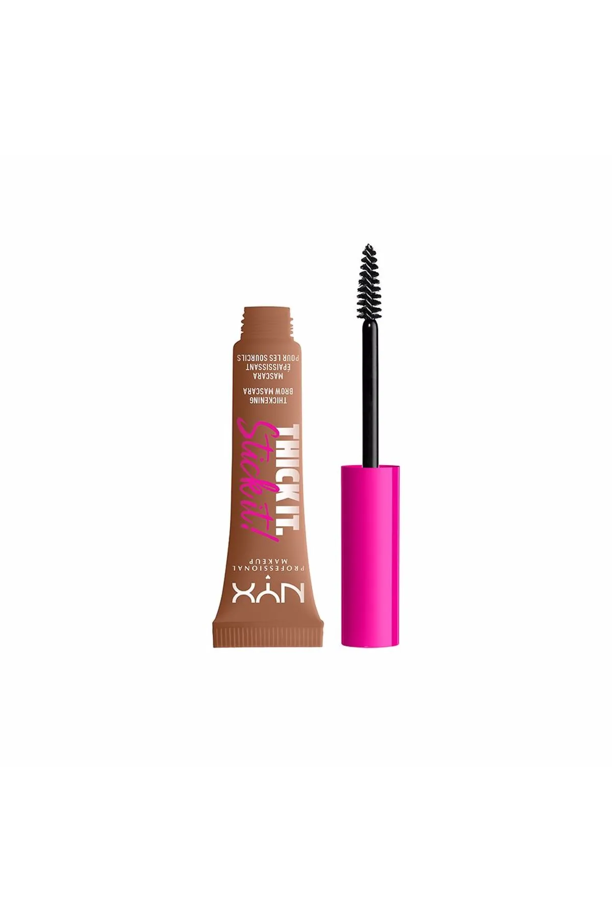 NYX Professional Makeup  Kreuzen Sie an. Bleib dran! Augenbrauen-Mascara #03-auburn