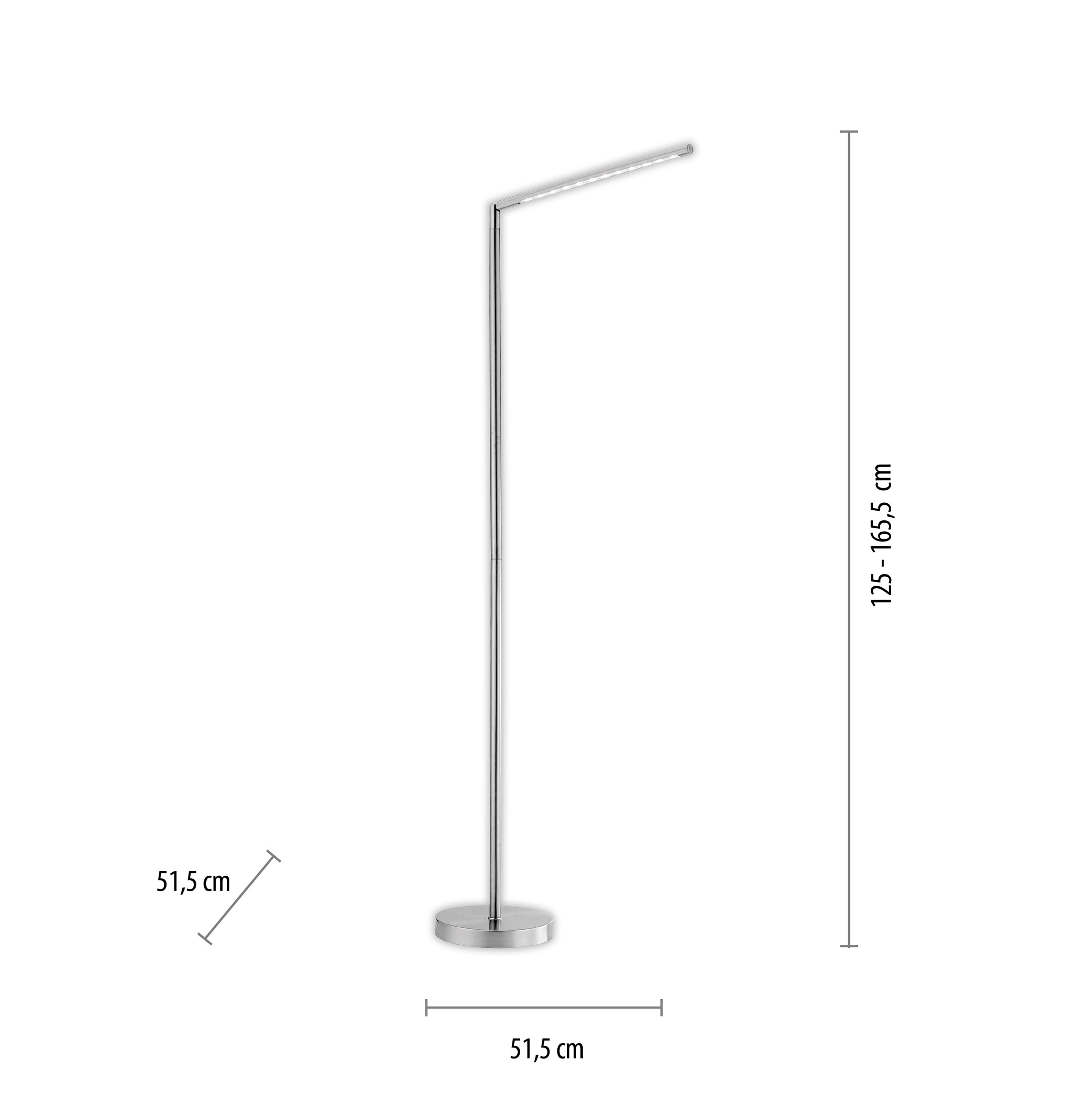JUST LIGHT.LED-Stehleuchte 1flg