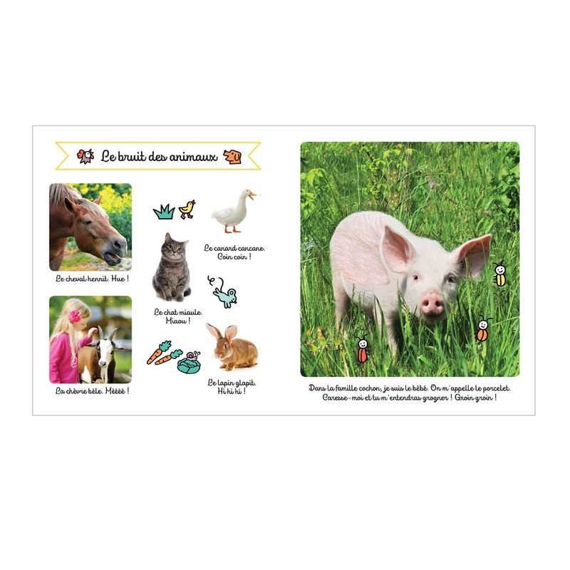 Livre La ferme - Larousse Jeunesse