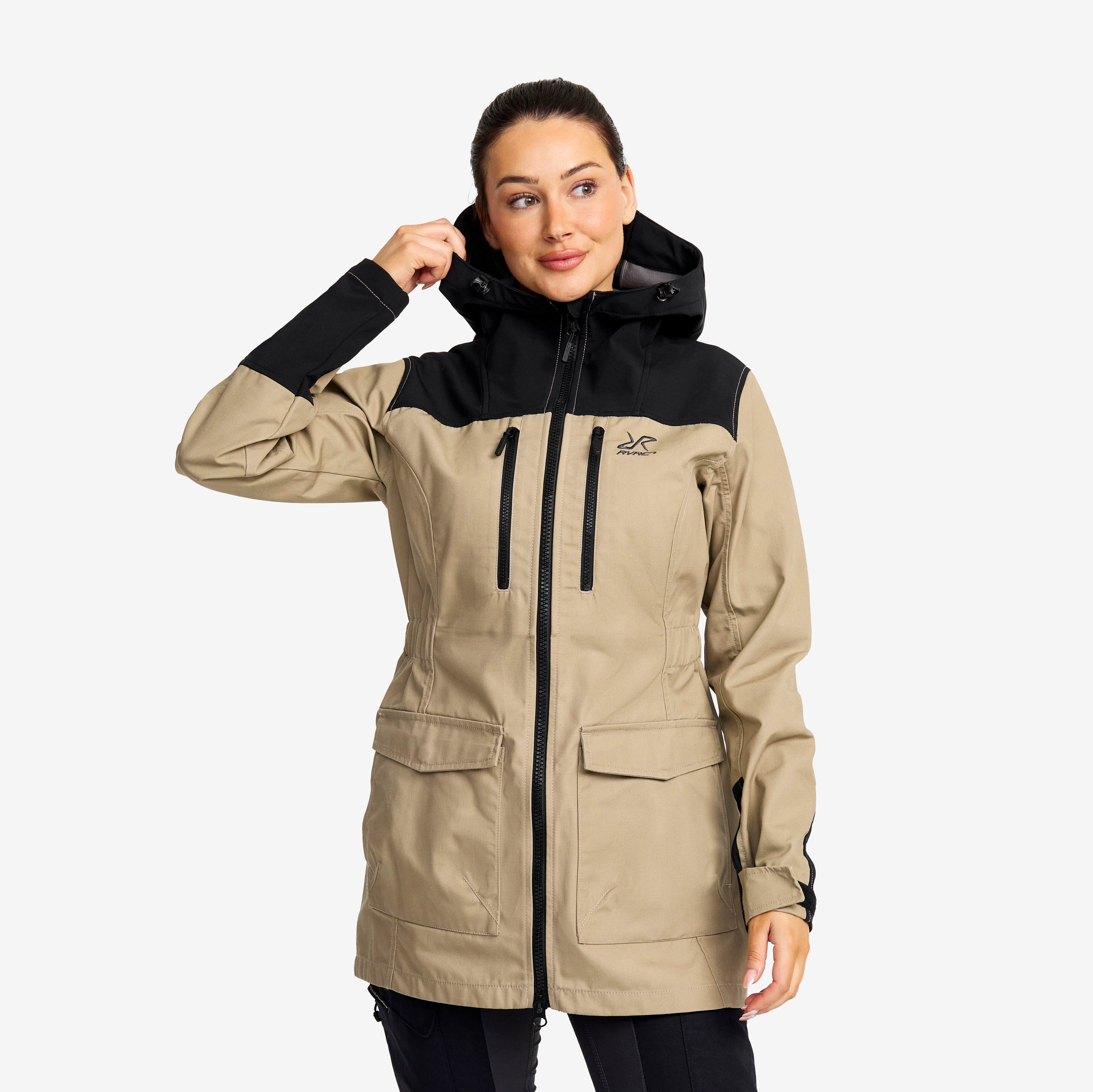 Outdoor Jacket Femme Khaki