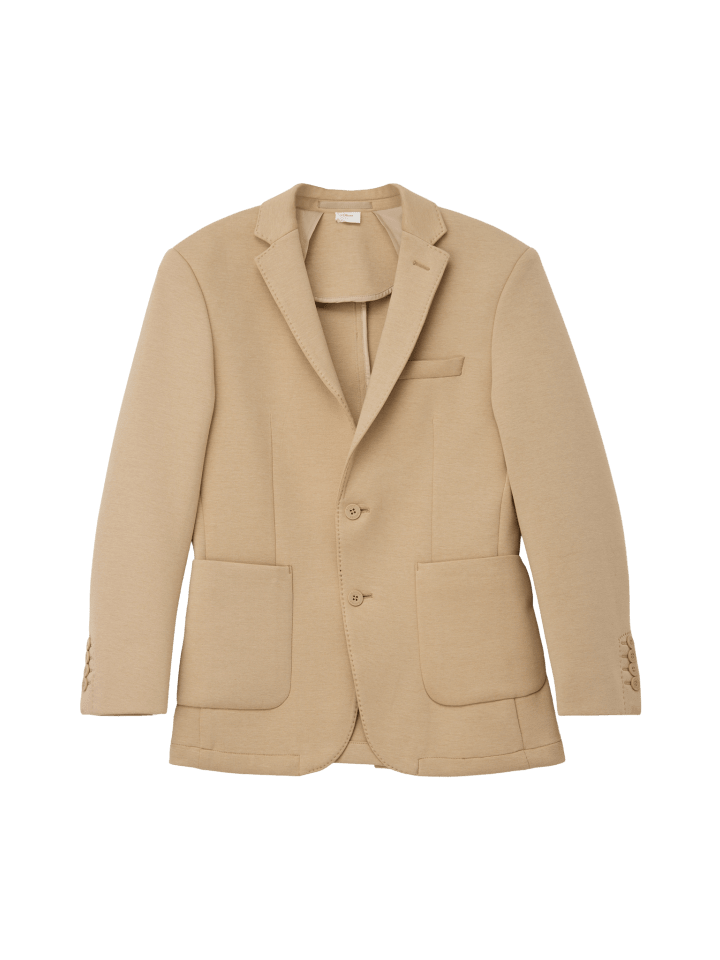 s.Oliver Indoor-Sakko langarm in Beige günstig kaufen