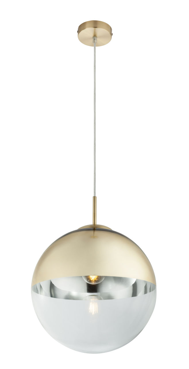 Globo Lighting - VARUS - Hängeleuchte Metall goldfarben, 1x E27