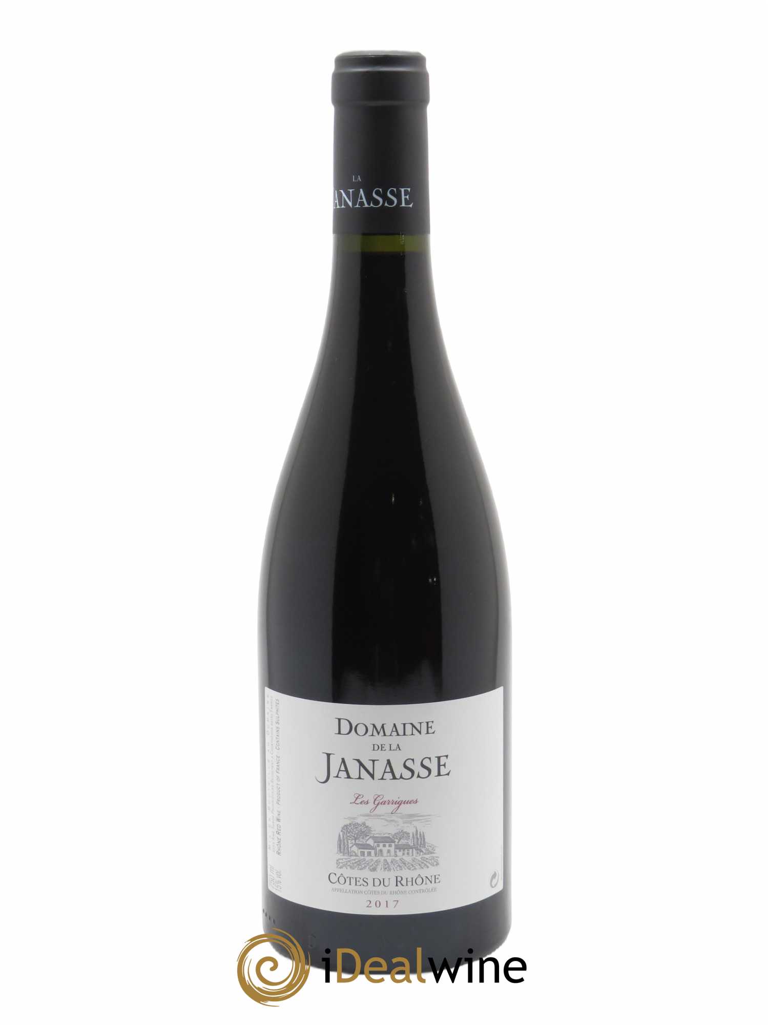 Côtes du Rhône La Janasse (Domaine de) Les Garrigues Aimé Sabon  2017 - Lot de 1 Bouteille