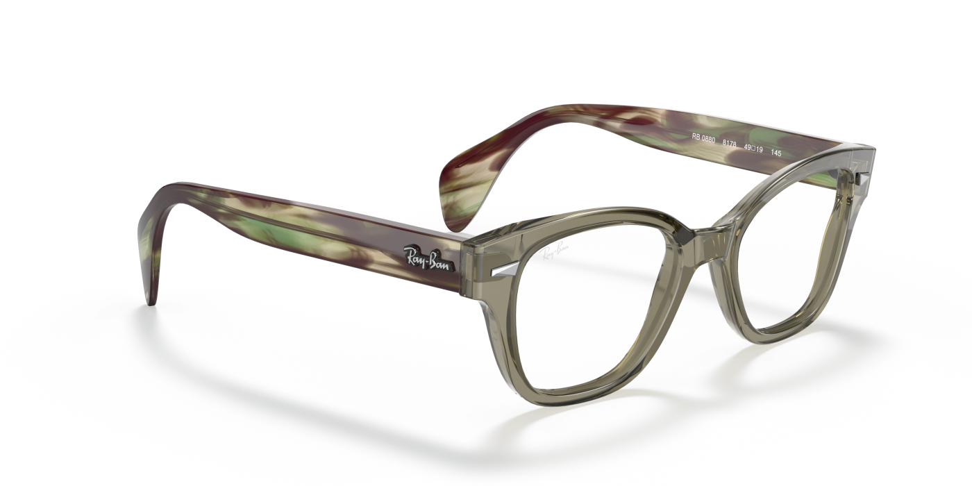 RB0880 OPTICS - Verde transparent lucios
