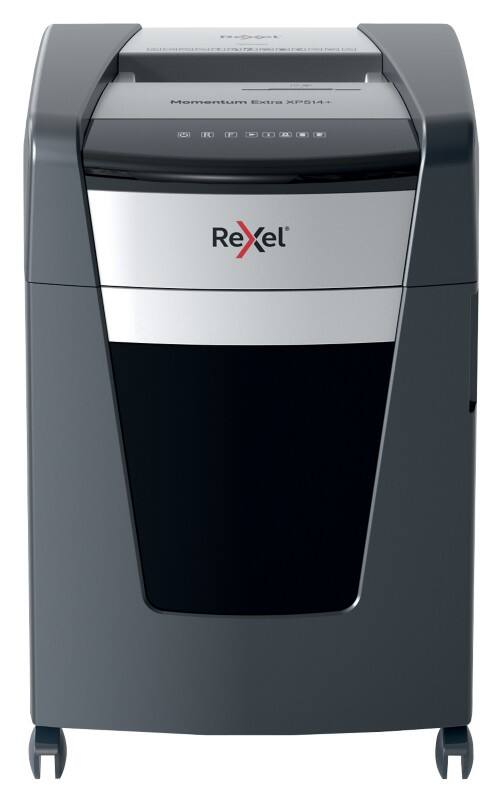 Rexel Momentum Extra XP514  Aktenvernichter  Mikroschnitt Anti-Papierstau-Technologie Sicherheitsstufe P-5 14 Blatt
