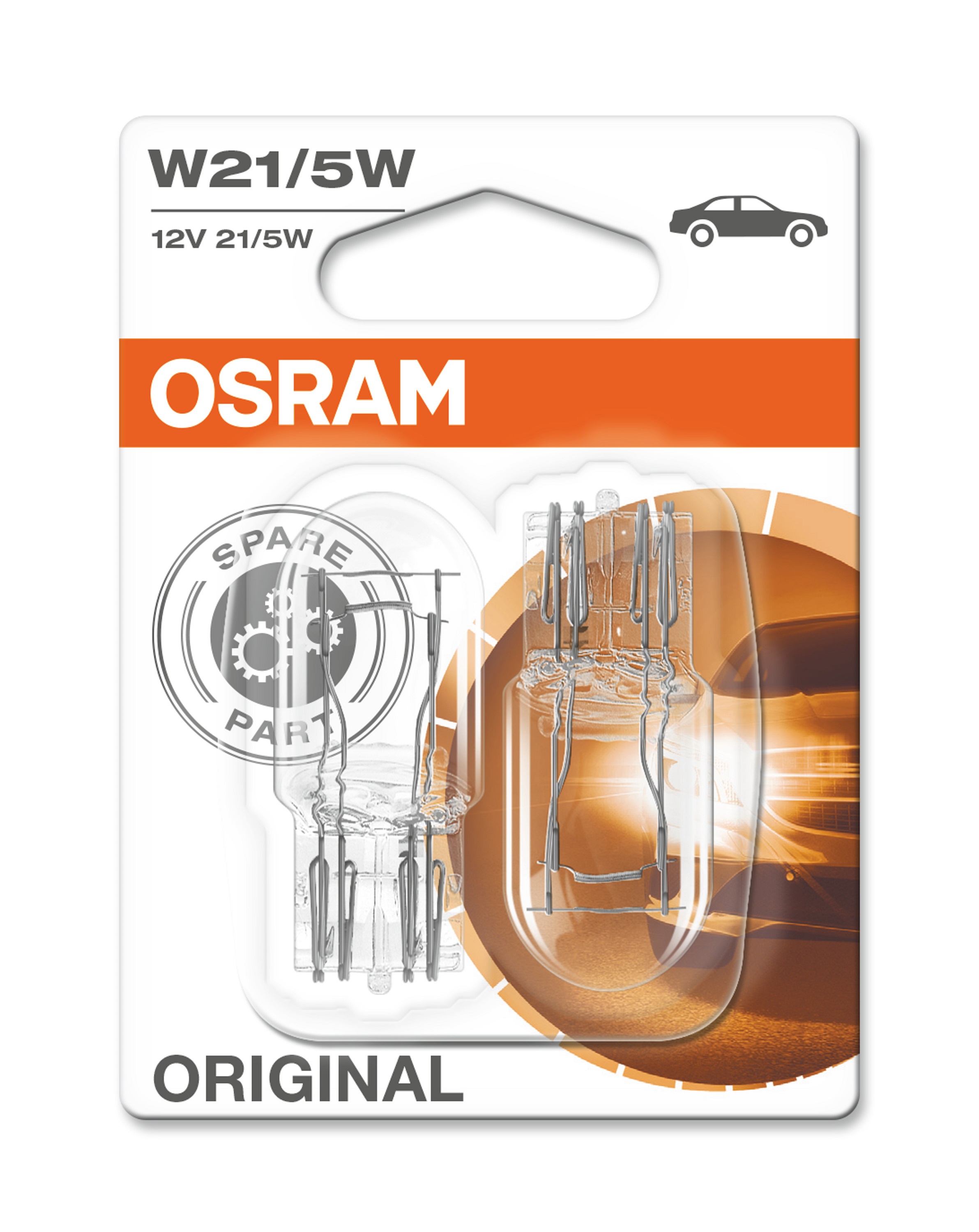 OSRAM Original W21/5W 12V, 2 Stück - ATU