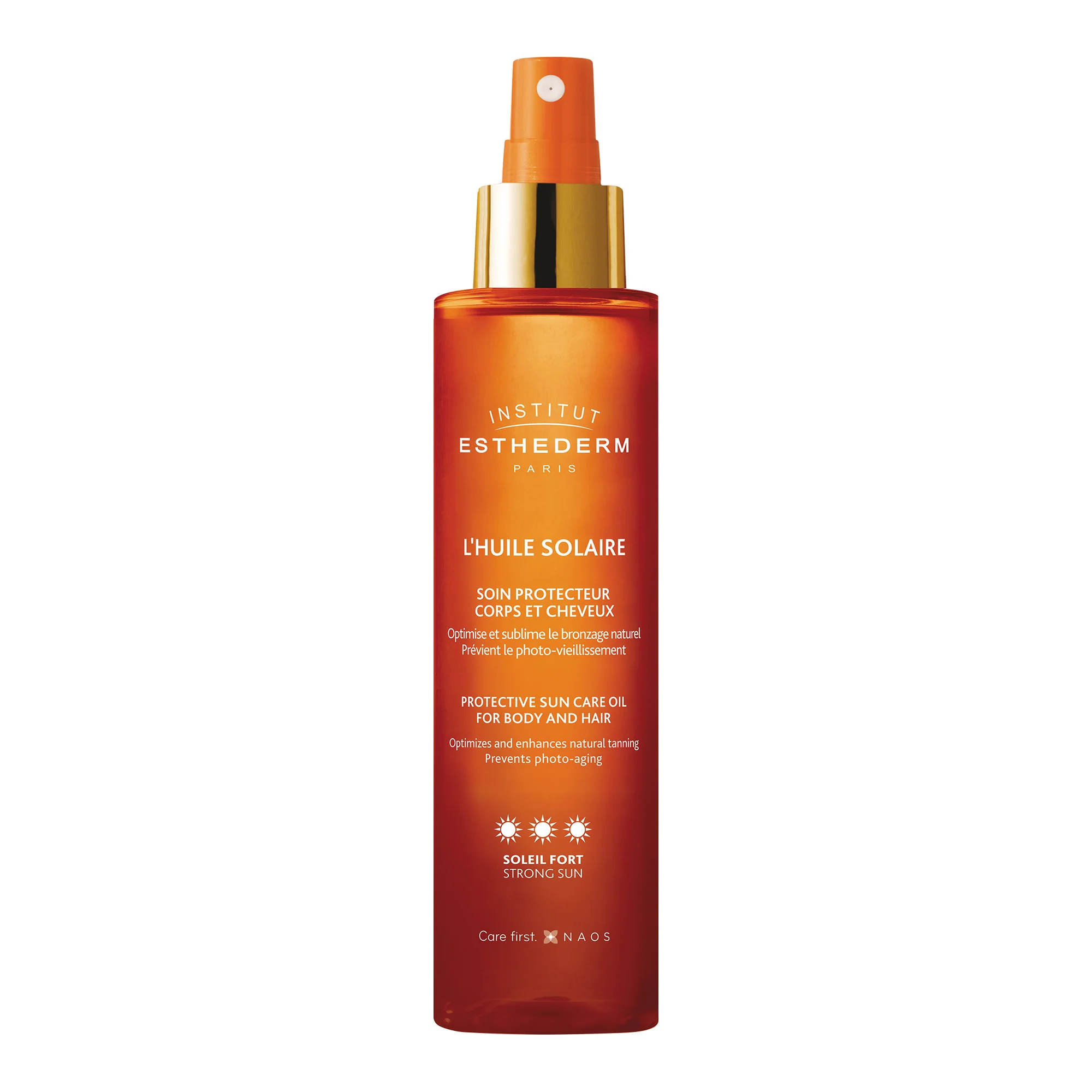 Cuidado Solar L'Huile Solaire - Sole Forte - Aceite solar corporal de alta protección.