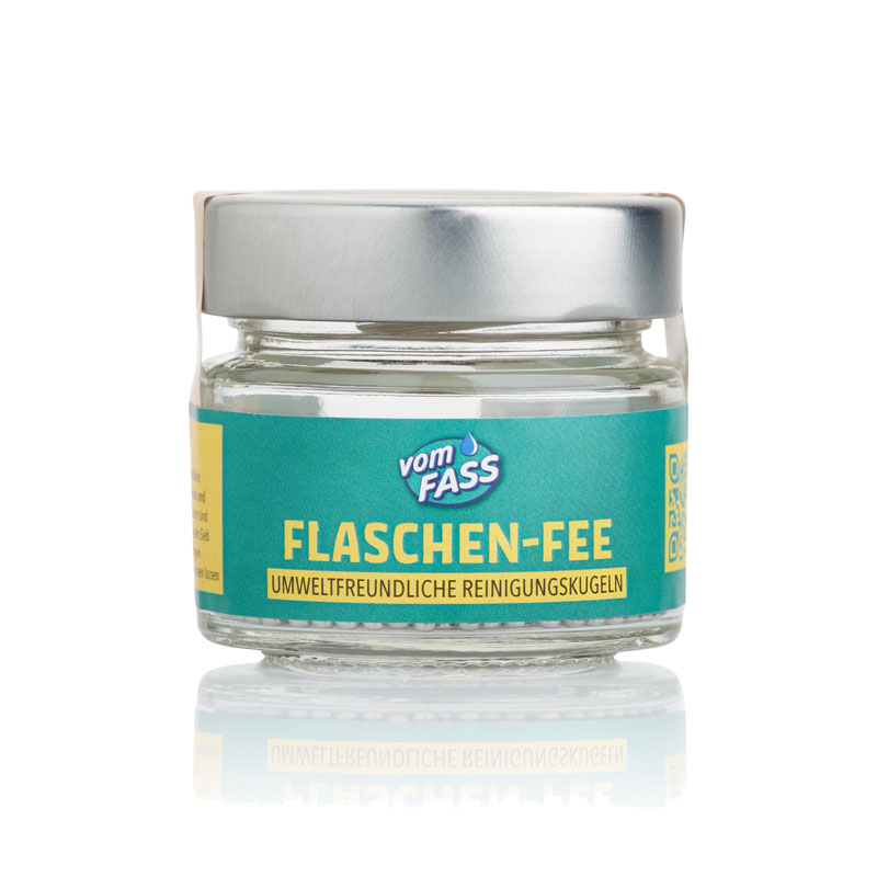 Flaschenfee Reinigungskugeln aus Edelstahl für Glasflaschen