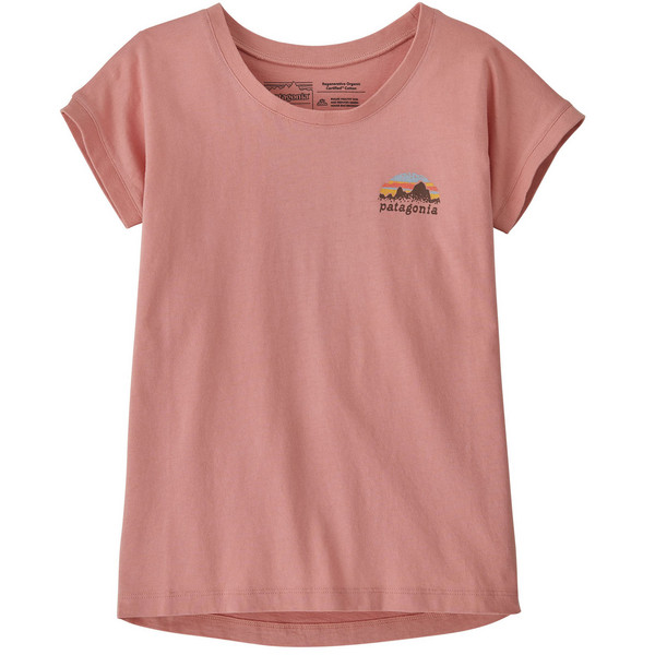 GIRLS'  REGENERATIVE ORGANIC CERTIFIED COTTON GRAPHIC T-SHIRT Kinder