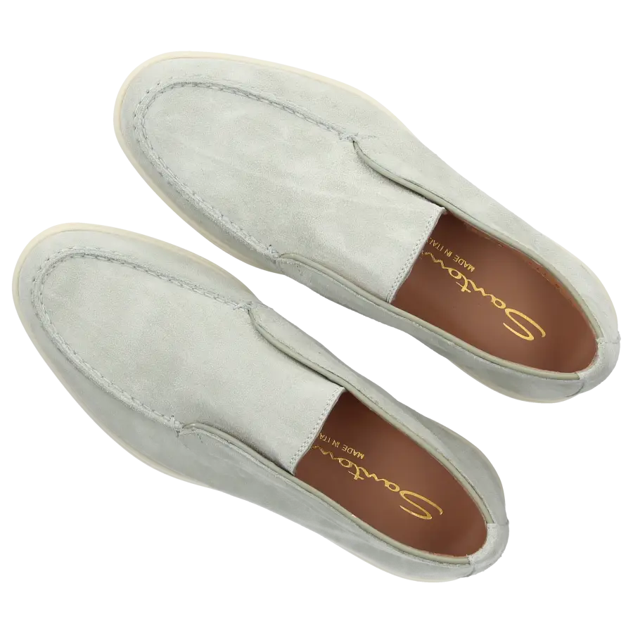 Santoni - Stiefeletten DESERT BOOT Veloursleder - grün