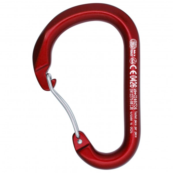 Kong - Paddle Wire Bent Gate - Schnappkarabiner