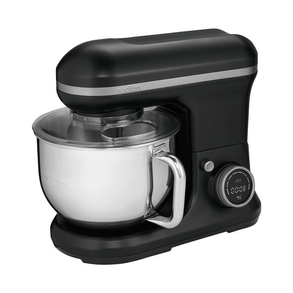 Küchenmaschine Digital mit Eisschüssel, schwarz (MD 18420)