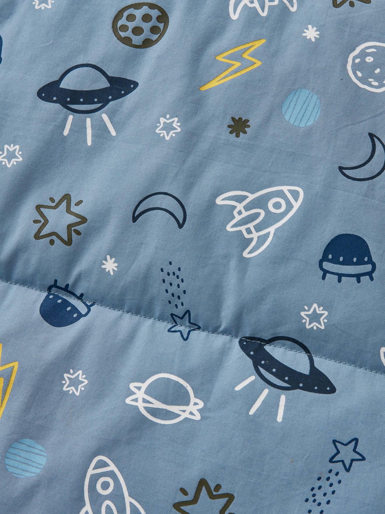 Sac de couchage personnalisable Cosmos bleu